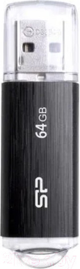 Изображение товара USB flash накопитель Silicon Power Ultima U02 64GB (SP064GBUF2U02V1K)