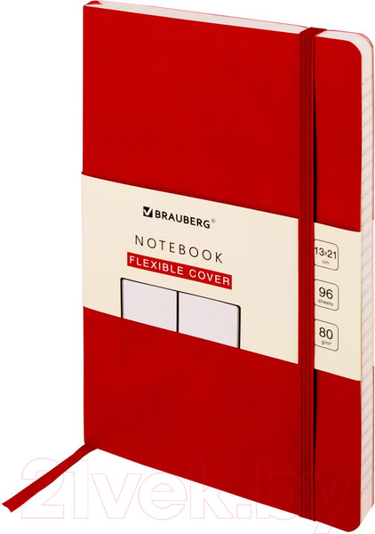 Изображение товара Записная книжка Brauberg Ultra / 113021 (красный)