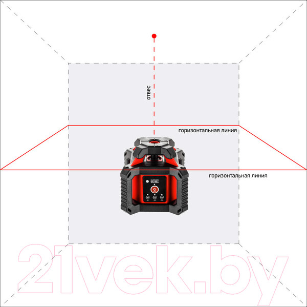 Изображение товара Лазерный уровень ADA Instruments Rotary 400 HV Servo New / A00458_2020