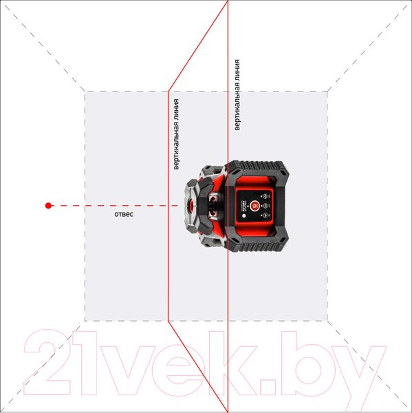 Изображение товара Лазерный уровень ADA Instruments Rotary 400 HV Servo New / A00458_2020