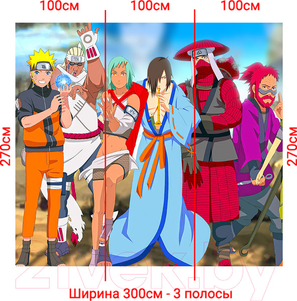 Изображение товара Фотообои листовые Arthata Fotooboi-Anime2-184 (300x270)