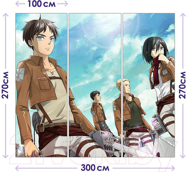 Изображение товара Фотообои листовые Arthata Fotooboi-Anime-141 (300x270)