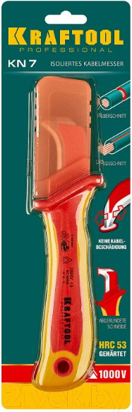 Изображение товара Нож электромонтажный Kraftool KN-7 / 45400