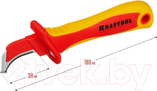 Изображение товара Нож электромонтажный Kraftool KN-7 / 45400