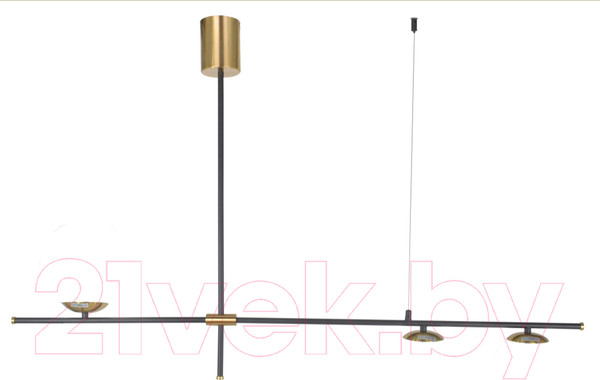 Изображение товара Потолочный светильник Mirastyle SX-20627/3 BK+YB