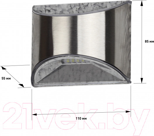 Изображение товара Бра уличное ЭРА ERAFS024-38 / Б0044251