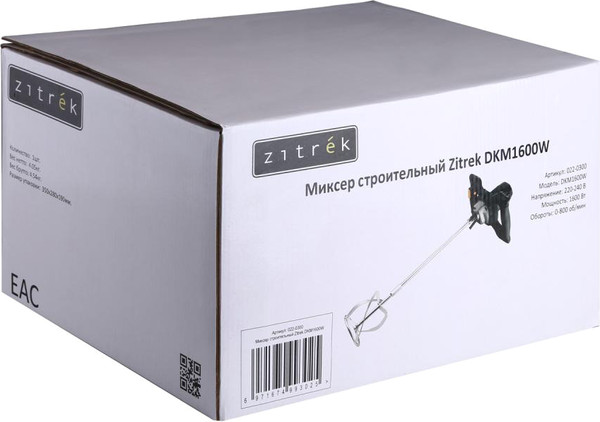 Изображение товара Дрель-миксер Zitrek ZKM1600W / 022-0300