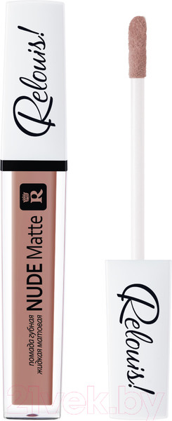 Изображение товара Жидкая помада для губ Relouis Nude Matte матовая тон 24