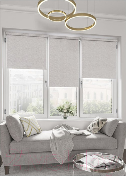 Изображение товара Рулонная штора LEGRAND Бриз 38x175 / 58 078 019 (серый)