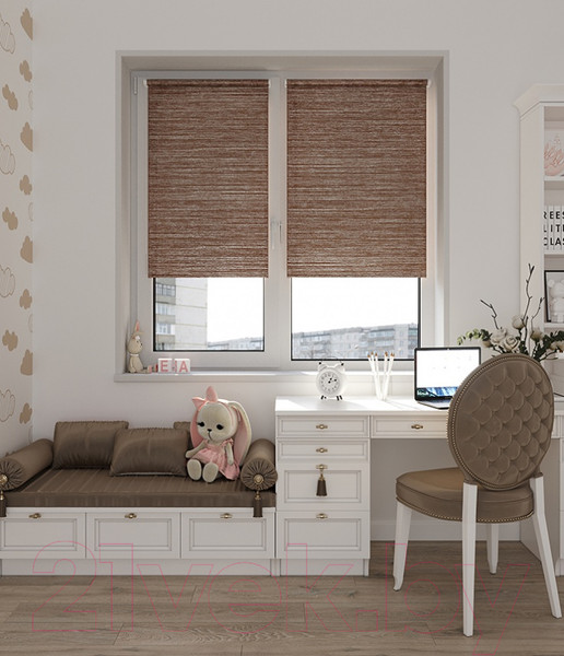 Изображение товара Рулонная штора LEGRAND Гелакси 98x175 / 58 067 387 (какао)