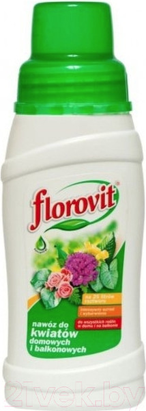 Изображение товара Удобрение Florovit Жидкое для комнатных и балконных цветов (0.25кг)