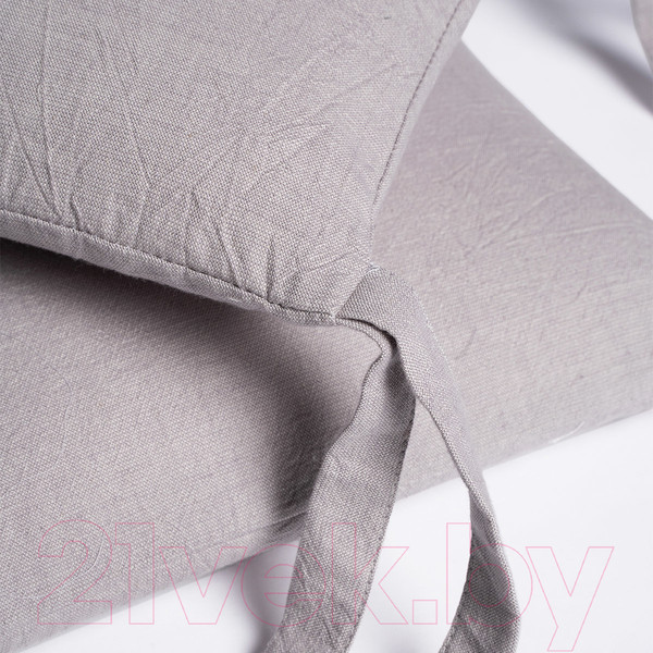 Изображение товара Бортик в кроватку Perina Soft Cotton / СК1/4-05.6 (серо-лиловый)