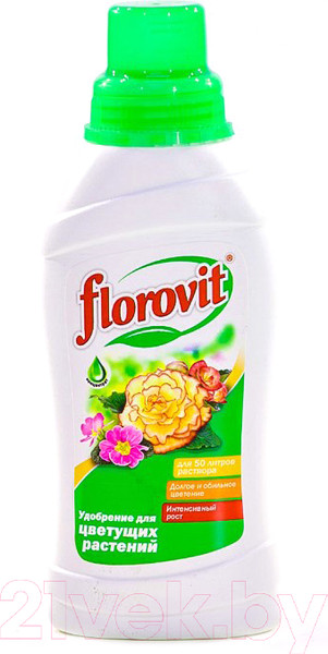 Изображение товара Удобрение Florovit Жидкое для цветущих растений (0.55кг)