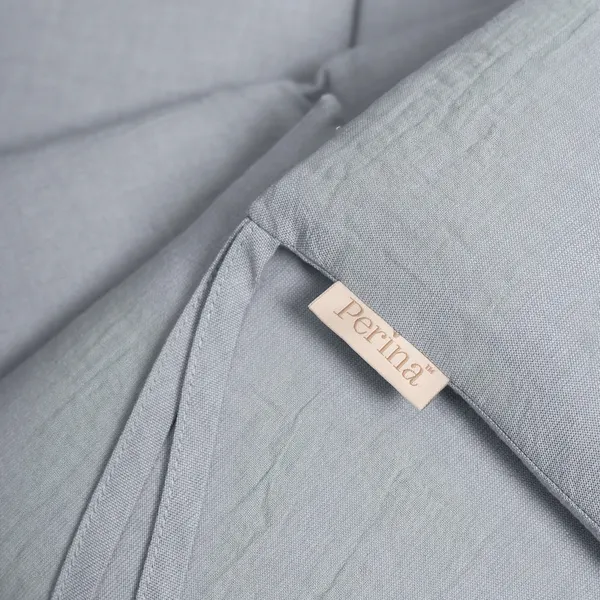 Изображение товара Бортик в кроватку Perina Soft Cotton / СК1/4-05.10 (голубой)