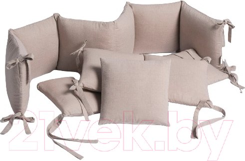 Изображение товара Бортик в кроватку Perina Soft Cotton / СК1/4-05.12 (песочный)