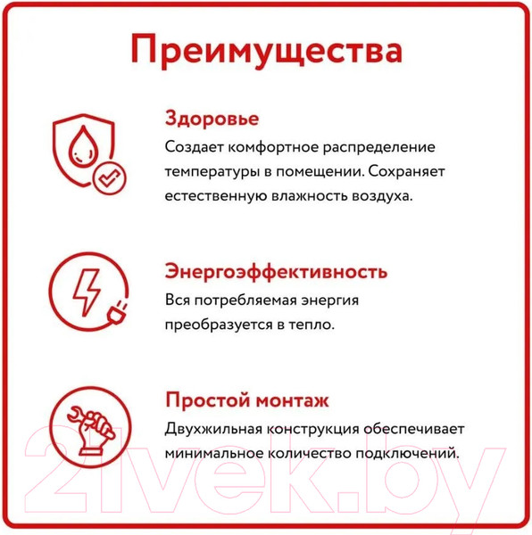 Изображение товара Теплый пол электрический Warmstad WSS 186м/2800 Вт