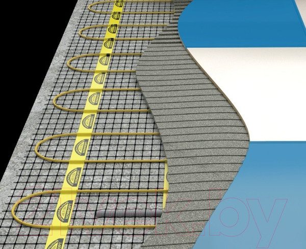 Изображение товара Теплый пол электрический Национальный комфорт Мастер 2НК 1200 Вт/8 ткв.м (с терморегулятором)