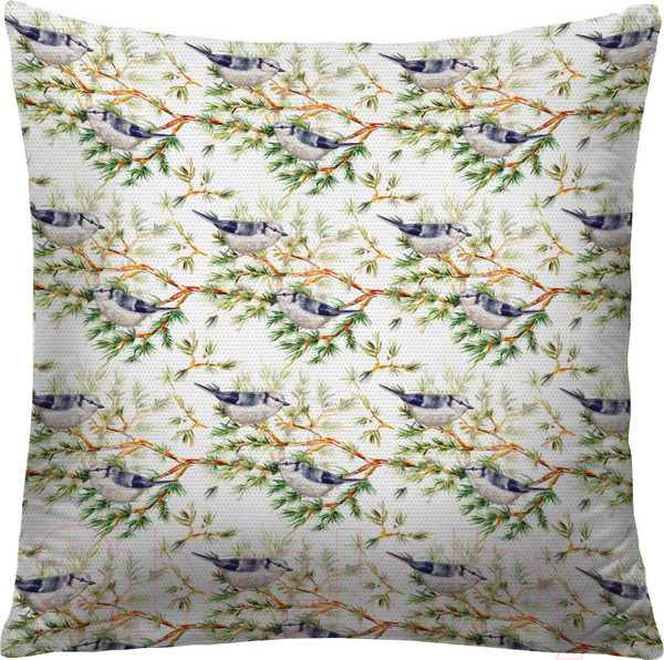 Изображение товара Наволочка декоративная JoyArty Птицы на ветке / sl_185485