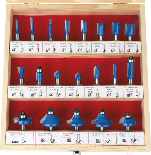 Изображение товара Набор фрез Диолд 90101022