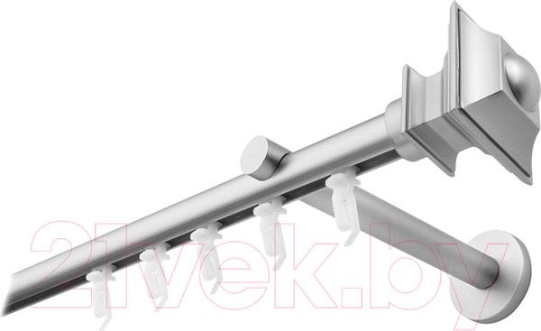 Изображение товара Карниз для штор Lm Decor Верди 1р 19мм (сатин, 1.6м)