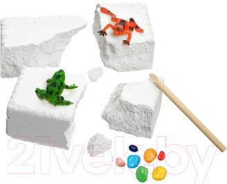 Изображение товара Набор для опытов Bumbaram Набор для проведения раскопок. Лягушки / dig-39