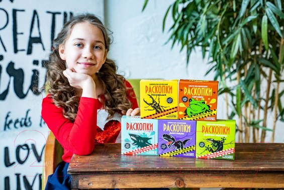 Изображение товара Набор для опытов Bumbaram Набор для проведения раскопок. Лягушки / dig-39