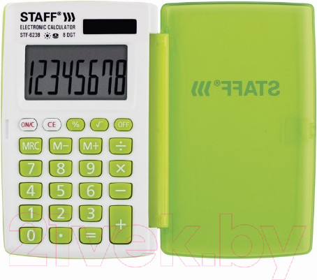 Изображение товара Калькулятор Staff STF-6238 (белый)