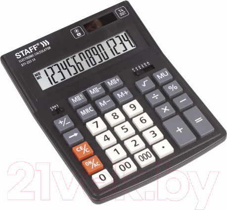 Изображение товара Калькулятор Staff Plus STF-333 (14 разрядов)