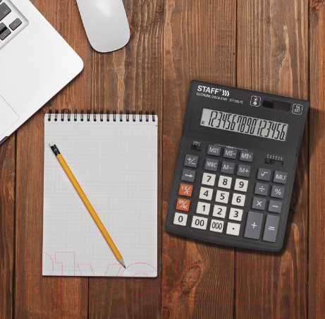 Изображение товара Калькулятор Staff Plus STF-333 / 250417 (16 разрядов)