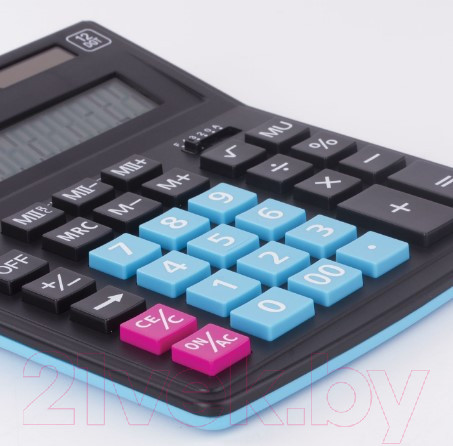 Изображение товара Калькулятор Staff Plus STF-333-BKBU (черный/синий)