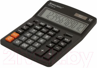 Изображение товара Калькулятор Brauberg Extra-12-BK / 250481 (черный)