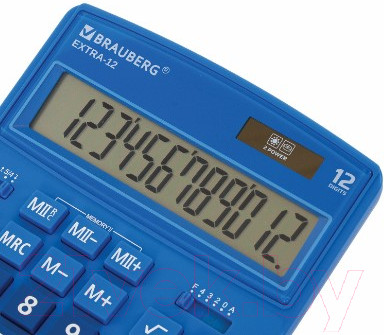 Изображение товара Калькулятор Brauberg Extra-12-BU / 250482 (синий)