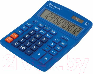 Изображение товара Калькулятор Brauberg Extra-12-BU / 250482 (синий)