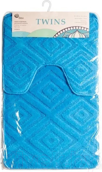 Изображение товара Набор ковриков для ванной и туалета Sibo SI31013