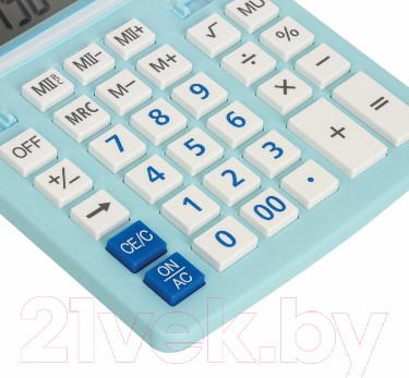 Изображение товара Калькулятор Brauberg Extra Pastel-12-LB / 250486 (голубой)