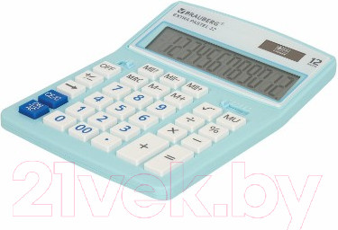 Изображение товара Калькулятор Brauberg Extra Pastel-12-LB / 250486 (голубой)