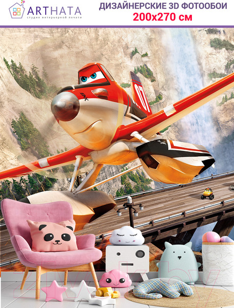 Изображение товара Фотообои листовые Arthata Fotooboi-Tachki-154 (200x270)