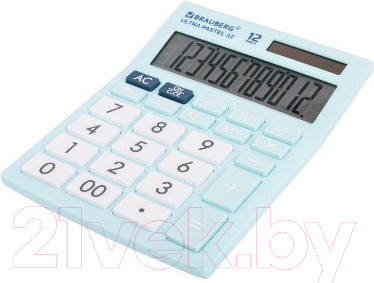 Изображение товара Калькулятор Brauberg Ultra Pastel-12-LB / 250502 (голубой)