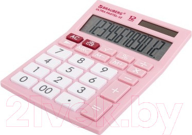 Изображение товара Калькулятор Brauberg Ultra Pastel-12-PK / 250503 (розовый)