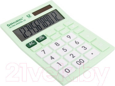 Изображение товара Калькулятор Brauberg Ultra Pastel-12-LG / 250504 (мятный)