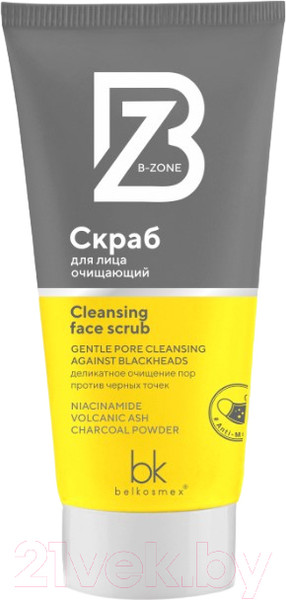 Изображение товара Скраб для лица BelKosmex B-Zone Очищающий (60г)