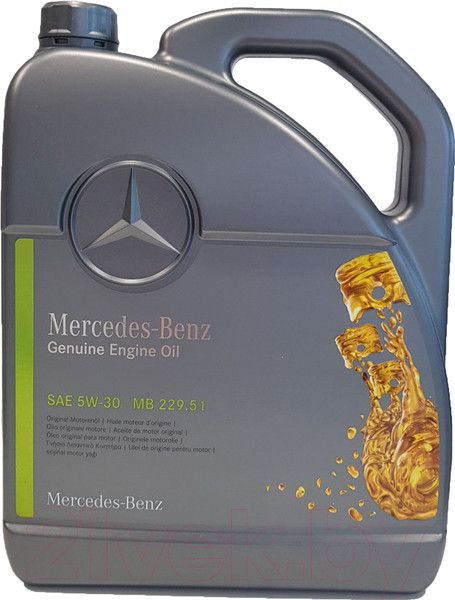 Изображение товара Моторное масло Mercedes-Benz 5W30 MB 229.51 / A000989940213ALEE (5л)