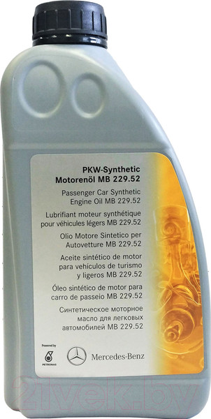Изображение товара Моторное масло Mercedes-Benz 5W30 MB 229.52 / A000989950211AMEE (1л)
