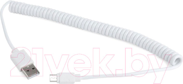 Изображение товара Кабель Gembird CC-mUSB2C-AMBM-6-W (белый)