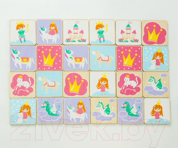 Изображение товара Развивающая игра Woody Мемори. Путешествие принцессы Звёздочки / 02260