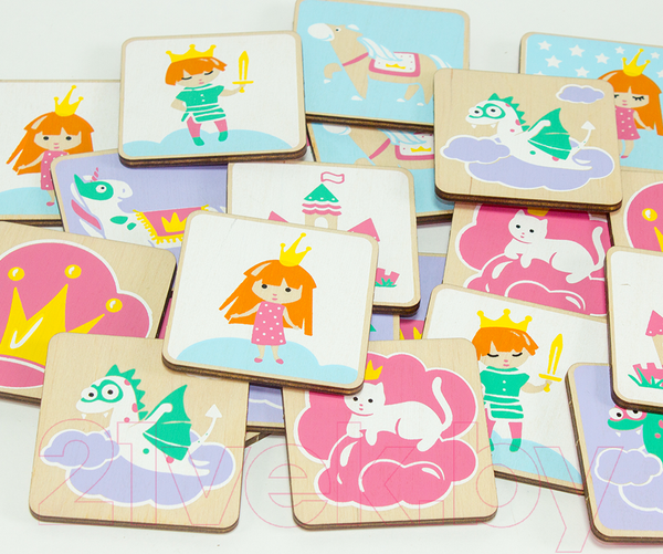 Изображение товара Развивающая игра Woody Мемори. Путешествие принцессы Звёздочки / 02260