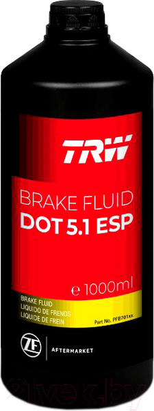 Изображение товара Тормозная жидкость TRW DOT 5.1 ESP / PFB701SE (1л)