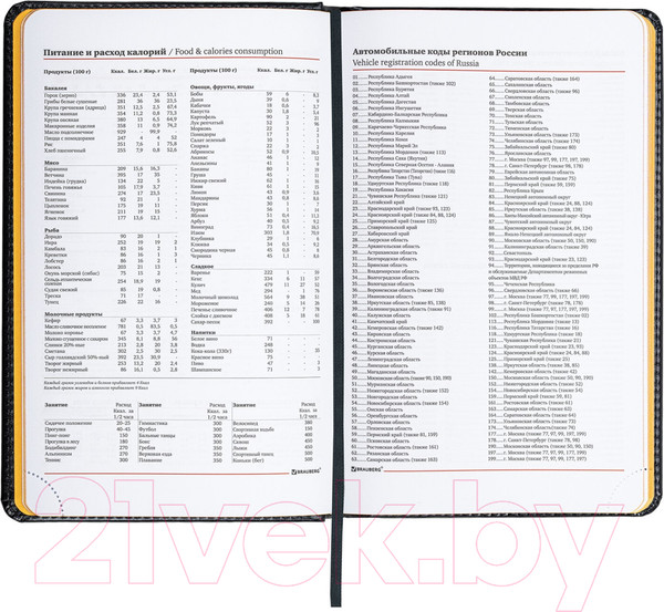 Изображение товара Ежедневник Brauberg Rainbow / 113497 (черный/желтый)