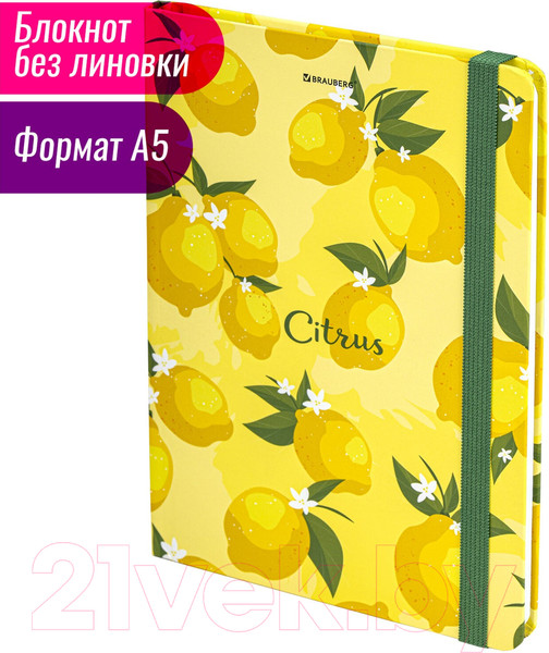 Изображение товара Записная книжка Brauberg Lemons / 113727