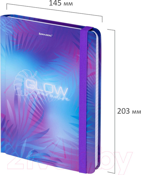 Изображение товара Записная книжка Brauberg Glow / 113729